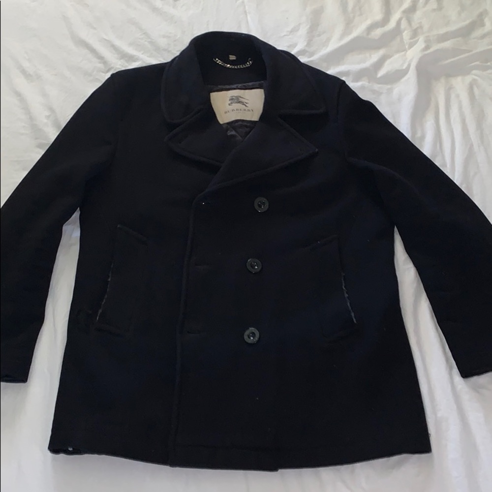 Men’s Burberry Peacoat